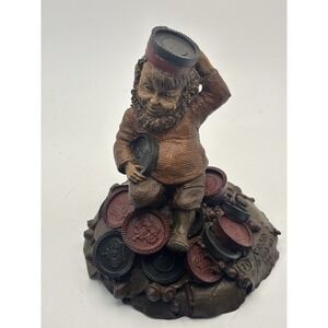 Tom Clark CHUBBY Gnome Sculpture Figurine 1986 Vintage